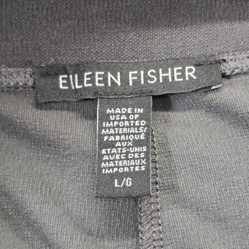 Eileen Fisher Womens Viscose Crepe Knit Pants Pull On Wide Leg Size Large - Picture 7 of 11